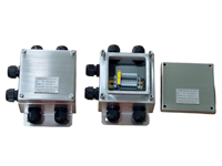 Armoire de Commutation en Acier Inoxydable SS304 IP65, Boîtier de Distribution Électrique 24V 5A pour Systèmes de Contrôle d'Automatisation Industrielle