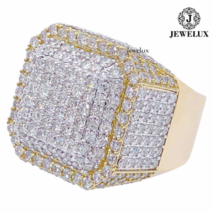 Meilleur prix, bague en argent 925 plaqué or 14 carats, perle d'eau douce de luxe, coupe rose, certification IGI, pour mariage, fiançailles, soirée - Product Image 1