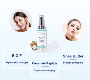 Crema hidratante facial antienvejecimiento con ceramida NG de marca privada, péptidos reafirmantes y tensoras de la piel, E.G.F, crema antiarrugas para el cuidado de la piel - Product Image 3
