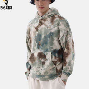 เสื้อฮู้ดดี้ย้อมสีแบบทีได ดีไซน์สวย สีพื้น คุณภาพสูง แห้งเร็ว ใส่ได้ทั้งชายและหญิง ผ้าคอตตอนผสม เหมาะสำหรับผู้ชาย - Product Image 1