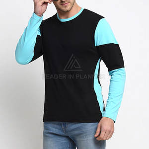T-shirt à manches longues de haute qualité, t-shirt le plus vendu pour hommes, t-shirt à manches longues uni pour adultes - Product Image 2