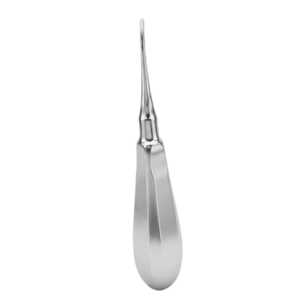 Elevador de Raíces Curvo Profesional de 150 mm, Elevador Dental para Extracción de Dientes, Instrumento de Cirugía Oral de Acero Inoxidable Alemán - Product Image 1