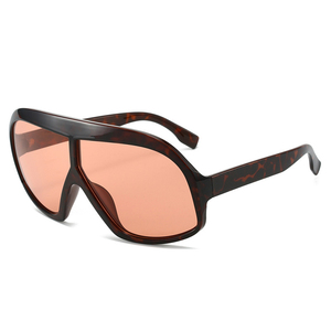Lunettes de soleil Y2K tendance 2024, nouvelle marque de mode, surdimensionnées vintage pour femmes, style hip-hop punk pour hommes, logo personnalisé. - Product Image 5