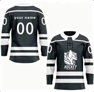 Professional Team Ice Hockey Uniform Custom Printed Hockey Jersey Durable Stretch Fabric Sportswear Manufacturer - Product Image 6