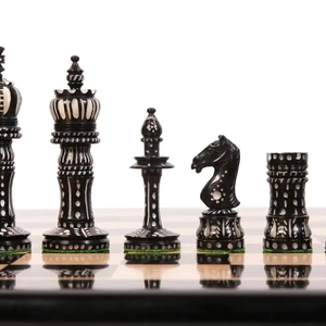 ILAHI's Eco-Friendly Rustic Polished Rectangle <b>Chess</b> <b>Board</b> Game 100% Handmade Pure Wood Animal/Love Style Customized Size <b>Chess</b> - Product Image 1