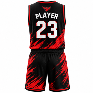 Conjunto de Uniforme de Baloncesto Reversible para Jóvenes y Adultos, Jersey y Pantalones Cortos Ligeros, Ropa Deportiva para Equipos, Kit de Entrenamiento - Product Image 2
