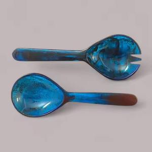 Serveur à salade élégant en résine, couverts design, pour hôtels et restaurants (qualité professionnelle) - Product Image 1