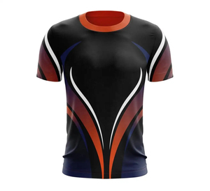 T-shirt homme de qualité avec design par sublimation, 100% polyester, personnalisez votre propre logo, t-shirt par sublimation pour homme - Product Image 2