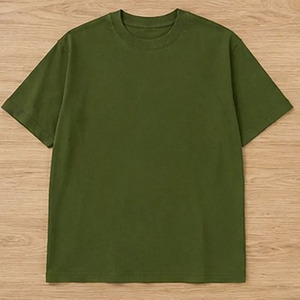 เสื้อยืดคอกลมสีพื้นเรียบง่าย แขนสั้น สวมใส่สบาย สไตล์สตรีทแฟชั่น ผ้าฝ้าย สำหรับผู้ชาย - Product Image 5