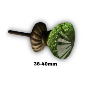 Pomo de Cristal para Cajón con Placa Trasera, Diseño Industrial, Herraje para Gabinetes de Cocina y Almacén - Product Image 2