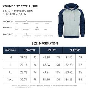 Sweat à capuche uni en coton 100% pour homme, délavé à l'acide, grande taille, poids lourd, service OEM, effet soleil délavé - Product Image 6