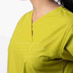 Hospital Scrubs <b>Set</b> Nurse <b>Doctor</b> Medical Uniform Soft Comfortable Breathable Clinic Workwear Top Pants - Product Image 5
