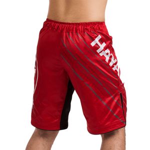 Pantalones Cortos de MMA Rojos Sublimados para Hombre, Transpirables, de Secado Rápido, para Entrenamiento de Artes Marciales Mixtas, Corte Regular - Product Image 2