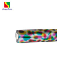 SHENGSHENG Yüksek Kalite Toptan Çok Renkli Holografik Sıcak Baskı Folyosu Kağıt İçin PET Malzeme