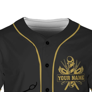 Maillot de barbier sublimé pour hommes, design personnalisé, vente en gros, maillot de salon, meilleure qualité, nouvelle arrivée 2026, vêtements les plus vendus - Product Image 6
