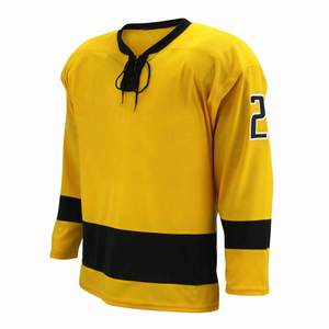 Wholesale Custom Blank Hockey Jersey Sublimation Ice Hockey Uniform Polyester Training Practice Jerseys Bulk Supply - Product Image 6