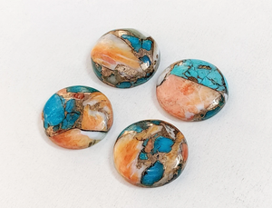 พลอยมุกสีทองแดงทรงกลมขนาด 16*16 มม. 18*18 มม. 21*21 มม. พลอยธรรมชาติ 100% สำหรับทำเครื่องประดับ - Product Image 3