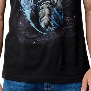 เสื้อยืดผู้ชายสีดำพิมพ์ลายโลโก้แบบ DTG สำหรับชุดกีฬา รุ่นคลาสสิค คอกลม ระบายอากาศได้ดี สวมใส่สบาย ยอดขายสูง ใหม่ล่าสุดจาก RTS - Product Image 5