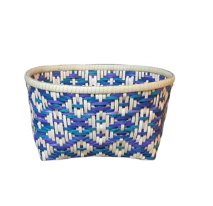 Organizador de artículos diversos, cesta de bambú cuadrada, cesto para la ropa sucia, accesorios para el hogar, caja de almacenamiento, conjuntos de baño tejidos decorativos - Product Image 3
