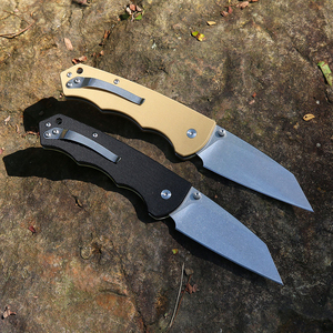 Superior Quality Wholesale High Quality Outdoor Hunting Camping Folding <b>Knife</b> New Natural <b>Bone</b> <b>Handle</b> Pocket Survival Folding - Product Image 4