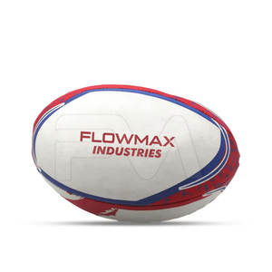 Ballon de rugby de qualité supérieure, nouveau style, en matériau durable, couleur personnalisable. - Product Image 5