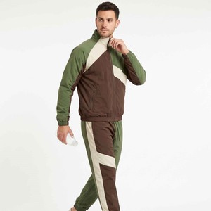 High Quality Custom Design Nylon Tracksuit Windbreaker <b>Jackets</b> and Nylon Pants Tracksuit Windbreaker Set - Product Image 2