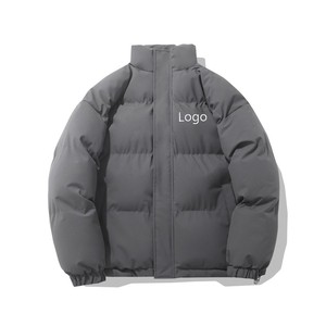 Wholesale Men's <b>Winter</b> Outdoor Warm Breathable Zipper Customized Logo Fashionable Casual Down <b>Jackets</b> - Product Image 6