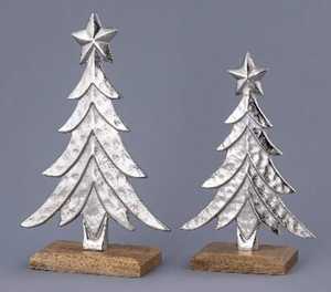 High Quality Aluminium <b>Christmas</b> Tree Decor Single-piece Handmade Modern Eco-Friendly Durable Tabletop Sculpture for Living Room - Product Image 1