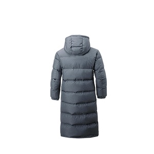 ROLEIN SPORTS Ladies Long <b>Quilted</b> Winter Jacket Fur Trim Hood Full Sleeves Zipper Closure Solid Color Polyester/Cotton Shell - Product Image 3