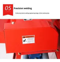 Machine à couper l'herbe et la paille pour l'alimentation animale, capacité de 3 tonnes/h, garantie 1 an, 3 kW, hacheuse à paille électrique