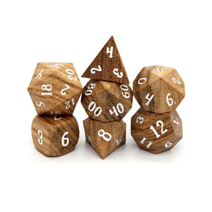 Cubo de Dados de Madera con Grabado, Dados de Madera Personalizados para Marca, Artículo Promocional de Dados de Madera - Product Image 4