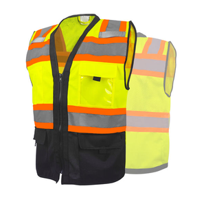 Chaleco de Seguridad Reflectante de Alta Visibilidad, Impermeable y Resistente al Agua, con Logotipo Personalizado, Unisex, Superventas - Product Image 3
