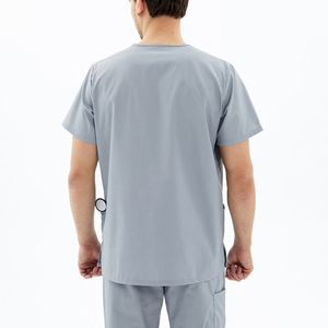 Uniformes Médicos en Oferta: Conjuntos de Scrubs para Hombre, Uniformes de Enfermería, Conjuntos de Uniformes Suaves y Elásticos para Salones de Belleza y Spa, Trajes de Scrubs para Hombre - Product Image 4