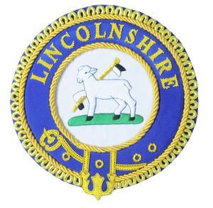 Insignes de tablier maçonniques KT de qualité supérieure, brodés sur tissu, couleurs personnalisées, logo, décoration en maille - Product Image 5