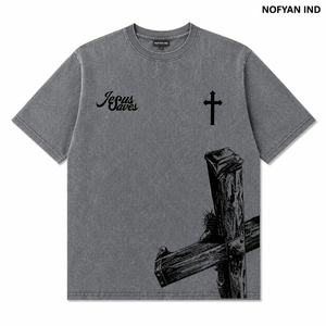 Camiseta Premium Personalizada con Estampado por Sublimación, 100% Algodón, Diseño de Astronauta en Degradado, Fabricante OEM ODM, Venta al Por Mayor, Marca Privada - Product Image 3