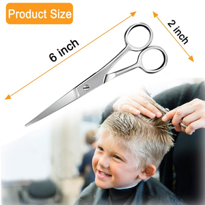 Professional Salon Hair Cutting Barber <b>Scissors</b> Sharp Stainless Steel Custom Color Coating Pakistan Made - Product Image 2