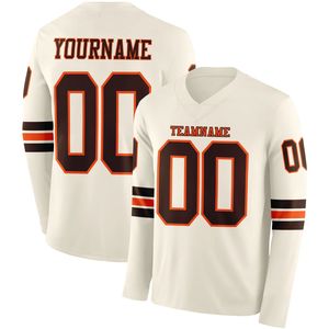 Camiseta de Fútbol Personalizada para Hombre, Mezcla de Spandex/Poliéster, Manga Larga, Patrón 3D, Nombre del Equipo, Logotipo y Posiciones Personalizados, Servicio OEM - Product Image 5