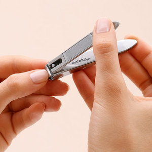 Juego de Cortaúñas de Acero Inoxidable de Primera Calidad con Estuche de Cuero Genuino, Kit Profesional para el Cuidado de Uñas de Manos y Pies - Product Image 5