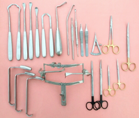 Ensemble d'instruments de réparation pour lèvre fendue et palais fendu, instruments chirurgicaux en acier inoxydable allemand de haute qualité, durables et réutilisables