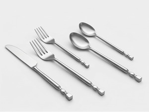 Cubertería de Acero Negro para Hotel, Cuchara, Tenedor y Cuchillo Dorados, Cubertería para Bodas, Cubertería de Acero Inoxidable 304 de Alta Calidad, Lujosa para Navidad - Product Image 2