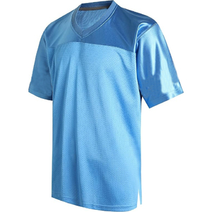 Camisetas de Fútbol Americano Personalizadas de Gran Calidad, Transpirables, de Corte Holgado, Estilo Urbano, Sublimadas, de Malla - Product Image 1