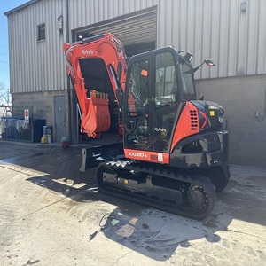 Excavatrice Kubota KX080-5 de haute qualité avec hydraulique avancée, capacité de godet élevée et performances stables pour le terrassement - Product Image 3
