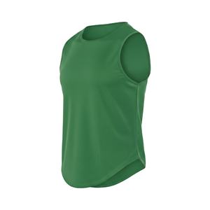 Camiseta sin Mangas de Poliéster Ajustada para Hombre, para Gimnasio, Entrenamiento, Secado Rápido, Transpirable, Deportiva, Ligera, Informal, para Verano, OEM - Product Image 3