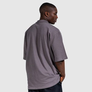Polo de Golf Personalizado de Nuevo Diseño, Tejido de Alto Rendimiento, Estilo Casual Elegante, Talla Grande, para Hombre, en Poliéster/Algodón Pesado - Product Image 2