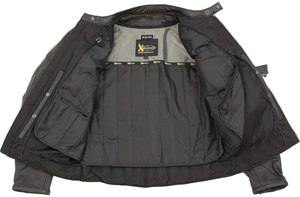 New Men's Custom Winter Sportswear Waterproof Windproof Black PU <b>Leather</b> for Racing Bomber <b>Jacket</b> Customizable Plus Size - Product Image 6