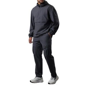 Customized Men's Windbreaker <b>Set</b> Top quality private logo now available in wholesale price factory made latest style Trackset - Product Image 1