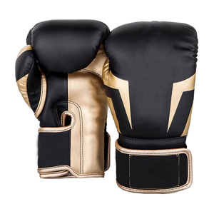 Premium Quality Leather MMA Boxing <b>Gloves</b> Lightweight Breathable Custom Logo Unisex for Training - Product Image 1