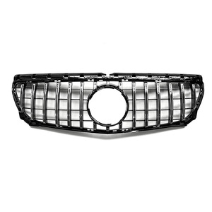 Grille de pare-chocs avant en ABS pour Mercedes Classe B W246 2015-2019, style GT à lamelles verticales, vente chaude, directement de l'usine - Product Image 3