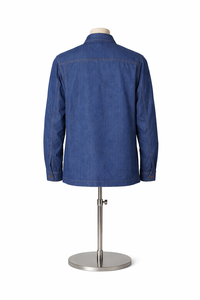 Chaqueta de Trabajo Vintage JK1202 de Lona – Abrigo de Trabajo para Hombre con Cierre Frontal a Prueba de Viento y Cuello de Pana - Product Image 2