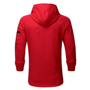 Sudadera con Capucha de Algodón para Hombre, Estilo Casual Otoñal, Corte Regular, Diseño Ecológico con Bolsillos para Gimnasio y Running - Product Image 3